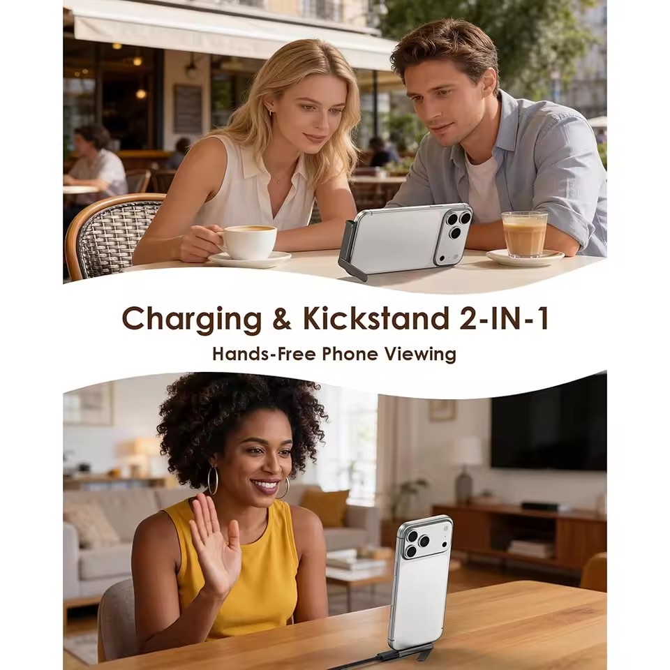 2/1PCS Portable USB C To 3.5mm - Phone Stand Aluminum recension och pris