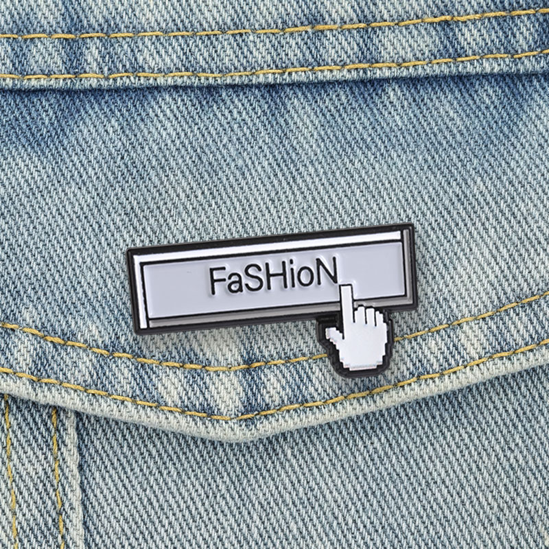 Pixel Cursor Fashion Text Enam - Tech Accessories To Gift recension och pris