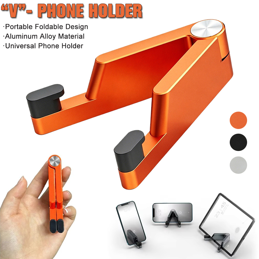 Aluminum Portable Phone Holder - Phone Stand Aluminum recension och pris