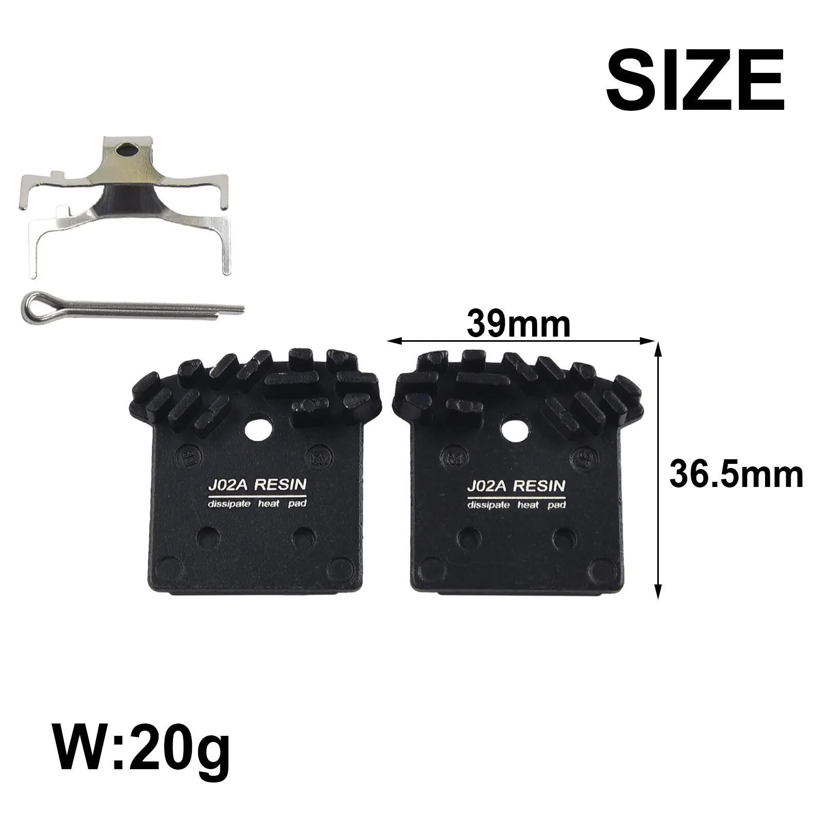 1pair Disc Brake For Pads For  - Tech Bike Accessories recension och pris