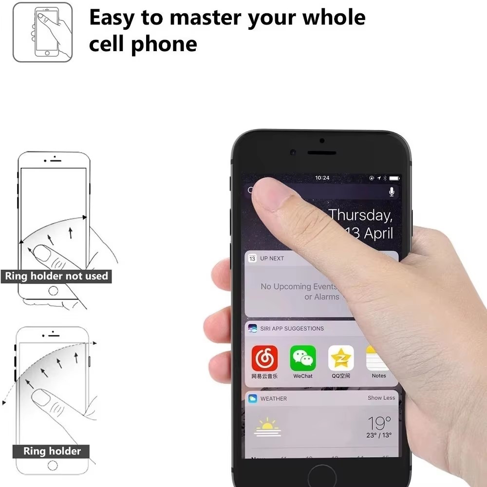 Finger Ring Mobile Phone Holde - Mobile Tech Accessories recension och pris