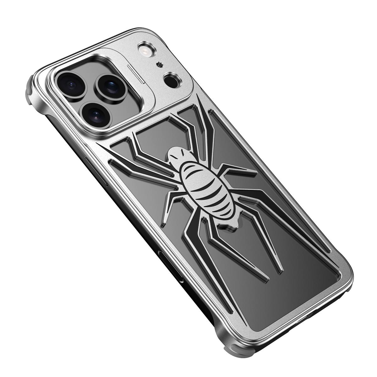 Luxury Spider Armor Metal phon - Phone Stand Aluminum recension och pris