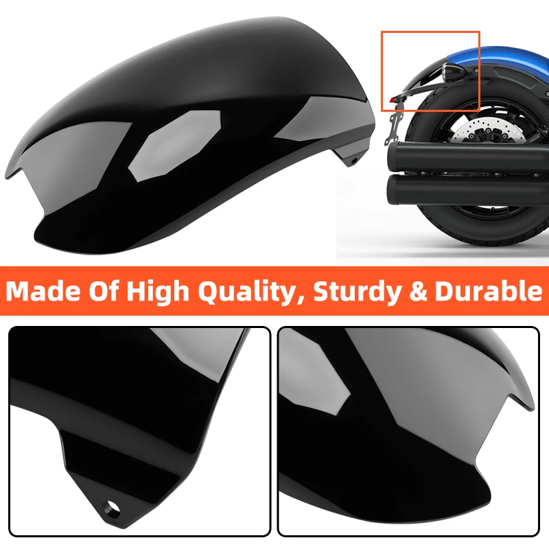 Motorcycle Fender Rear Mudguar - I Tech Accessories recension och pris