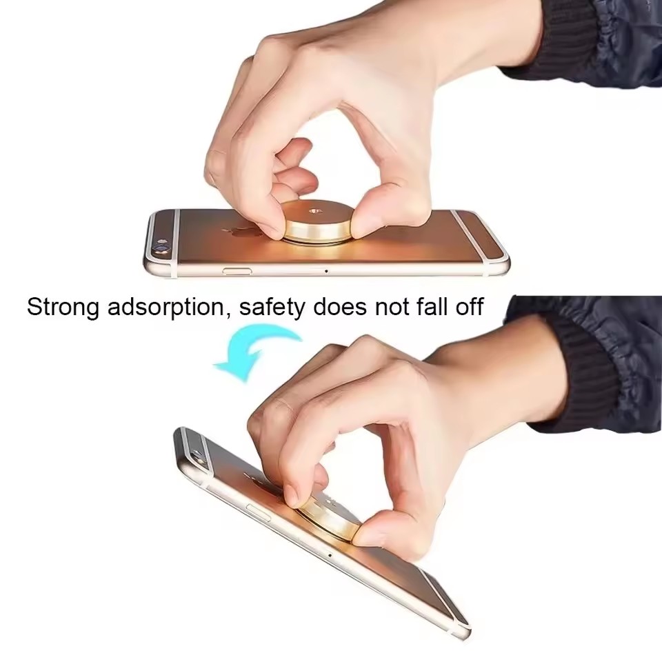 Magnetic Car Phone Holder Univ - Phone Stand Aluminum recension och pris