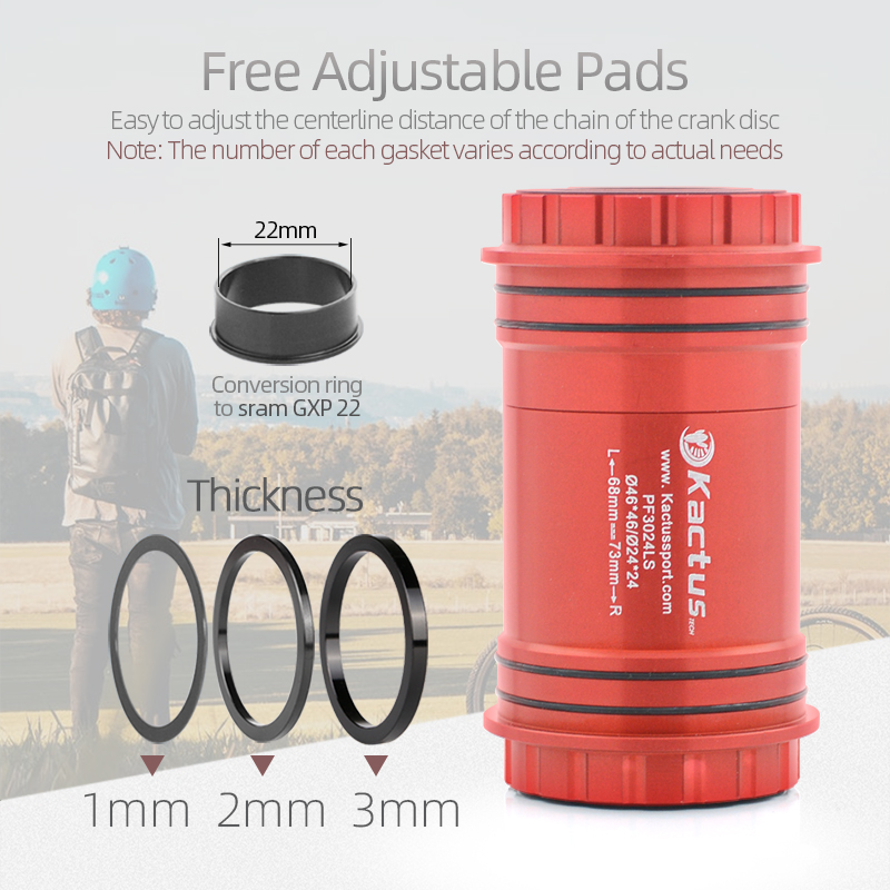 KACTUS Bicycle Bottom Bracket  - Tech Bike Accessories recension och pris