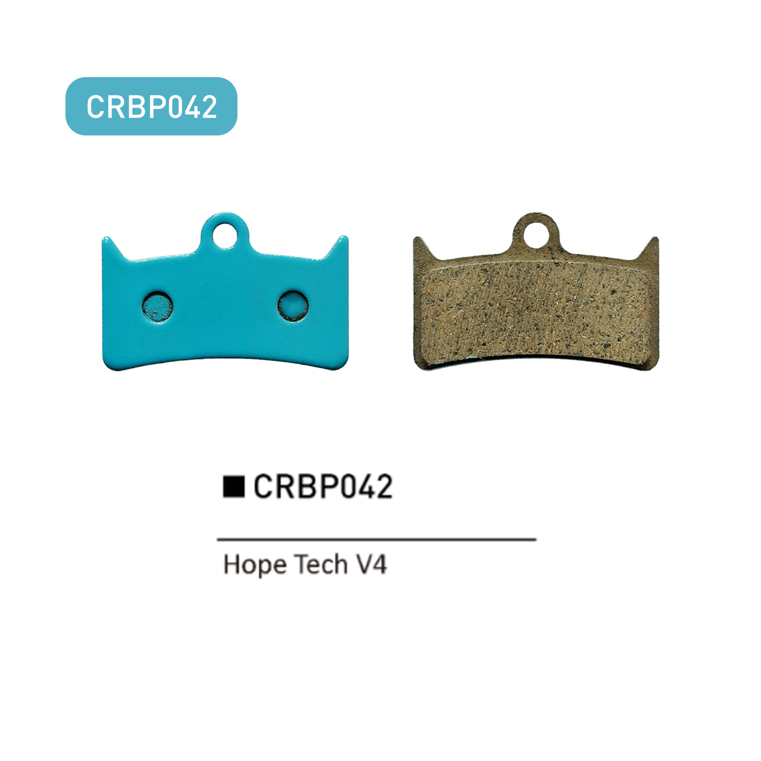 4 Pairs Ceramic Brake Pads for - Tech Bike Accessories recension och pris